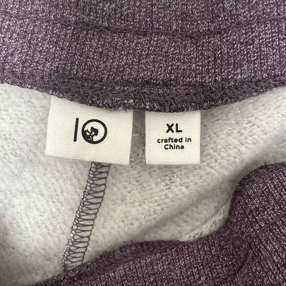 Tentree Purple Sweatpants - Picture 3 of 3